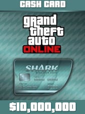 Grand Theft Auto Online: Megalodon Shark Cash Card - 10000000 PC Rockstar Key GLOBAL