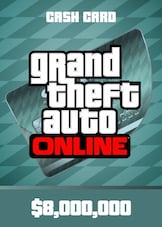 Grand Theft Auto Online: Megalodon Shark Cash Card - 8000000 $ PC Rockstar Key GLOBAL