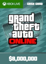 Grand Theft Auto Online: Megalodon Shark Cash Card - 8000000 Xbox One Xbox Live Clave AMÉRICA DEL NORTE