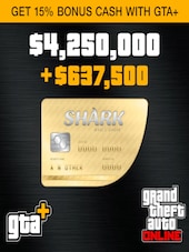 Grand Theft Auto Online: The Whale Shark Cash Card - 4887500 PS5 PSN Key GLOBAL