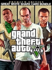 Grand Theft Auto V Enchanced & Great White Shark Card Bundle PC Steam Gift GLOBAL