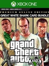 Grand Theft Auto V: Premium Online Edition & Great White Shark Card Bundle (Xbox One) - Xbox Live Key - TURKEY Xbox Live Klíč TURECKO