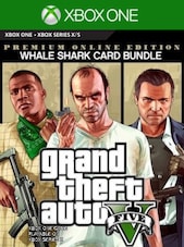 Grand Theft Auto V: Premium Online Edition & Whale Shark Card Bundle (Xbox One) - Xbox Live Key - CANADA Xbox Live Klíč KANADA