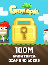 Growtopia Locks - 100 Diamond Locks MMOPIXEL Player Trade GLOBAL