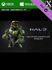 Halo Infinite - Decipher Nameplate Emblem Xbox Series X/S, PC Xbox Live Key GLOBAL