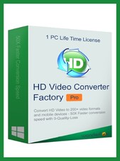 HD Video Converter Factory - Pro PC 1 Device di durata Wonderfox Chiave GLOBALE
