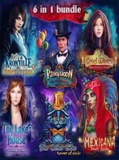 Hidden Object 6-in-1 bundle Steam Key GLOBAL Steam Klíč GLOBÁLNÍ
