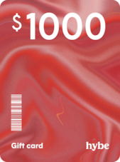 Hybe Gift Card 1000 USD Hybe Key EUROPE/UNITED STATES