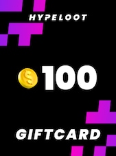HypeLoot Giftcard 100 USD HypeLoot Schlüssel GLOBAL