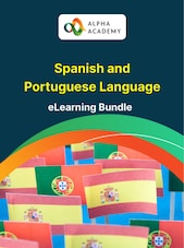 Iberian Mastery Bundle: Spanish and Portuguese Language Courses Alpha Academy