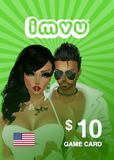 IMVU Game Card Imvu NORTH 10 USD Imvu Clé AMÉRIQUE DU NORD