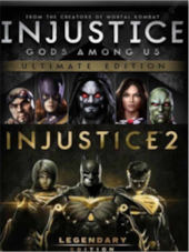 Injustice Gods Among Us Ultimate Edition + Injustice 2 Legendary Edition Bundle PC Steam Clé GLOBAL