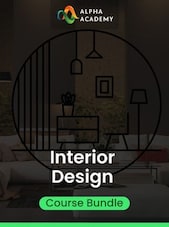 Interior Design Bundle Course - Alpha Academy Key - GLOBAL Alpha Academy Klíč GLOBÁLNÍ