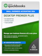 Intuit Quickbooks Desktop Pro Premier Plus 2024 ( PC) - 1 Device, Lifetime  - Intuit Key - GLOBAL Intuit Klíč GLOBÁLNÍ