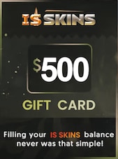 ISSKINS Gift Card 500 USD isskins.com Key GLOBAL