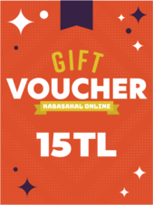 Kabasakal Gift Voucher 15 TRY Kabasakal Schlüssel GLOBAL