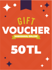 Kabasakal Gift Voucher 50 TRY Kabasakal Klucz GLOBALNY