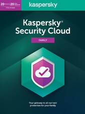 Kaspersky Security Cloud Family 2021 - 1 Jahr Kaspersky Schlüssel GLOBAL