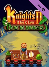 Knights of Pen and Paper 2 - Here Be Dragons PC Steam Chiave GLOBALE