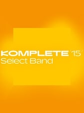 Komplete 15 Select - Band PC, Mac 1 eszköz Élettartam Native Instruments Kulcs GLOBÁLIS