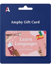 Languages Online - Live Classes Gift Card 10 EUR Amphy Key