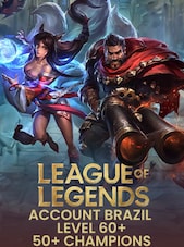 League of Legends Account Brazil Server Niveau 60+ 50+ Champions PC League of Legends Account Account GLOBAL