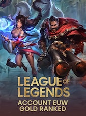 League of Legends Account EUW server Gold-Rang PC League of Legends Account Konto GLOBAL