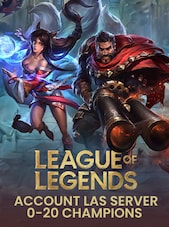 League of Legends Account LAS Server 0-20 Champions PC League of Legends Account Account GLOBAL