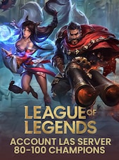 League of Legends Account LAS Server 80-100 Champions PC League of Legends Account Account GLOBAL