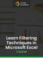 Learn Filtering Techniques in Microsoft Excel - Alpha Academy Key - GLOBAL Alpha Academy Klíč GLOBÁLNÍ