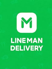 Line Man Delivery Gift Card 200 THB Line Man Key THAILAND