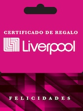Liverpool Mexico Gift Card 1000 MXN Liverpool Clave MÉXICO