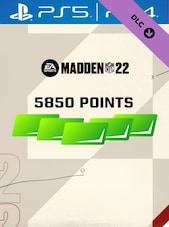 MADDEN NFL 22 - 5850 Madden Points PS4, PS5 PSN Klucz USA