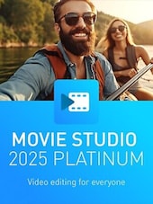 MAGIX Movie Studio 2025 Platinum - PC 1 Cihaz Ömür boyu Magix Anahtar KÜRESEL