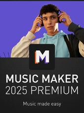 Magix Music Maker 2025 Premium (PC) (1 Device, Lifetime)  - Magix Key - GLOBAL Magix Klíč GLOBÁLNÍ