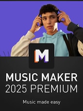 Magix Music Maker 2025 Premium - PC 1 urządzenie Dożywotnio Magix Klucz GLOBALNY