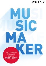 MAGIX Music Maker In-App Voucher 19.99 USD - Magix Key - GLOBAL Magix Klíč GLOBÁLNÍ