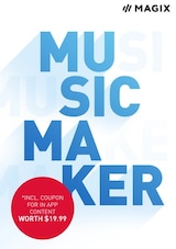 MAGIX Music Maker In-App Voucher 19.99 USD Magix Schlüssel GLOBAL