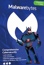 Malwarebytes Anti-Malware Premium - PC, Android, Mac 3 Devices 1 Jahr Malwarebytes Anti Malware Schlüssel GLOBAL