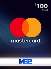 MasterCard Prepaid Gift Card 100 EUR M82 Clé GLOBAL