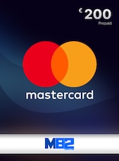MasterCard Prepaid Gift Card 200 EUR M82 Clé GLOBAL