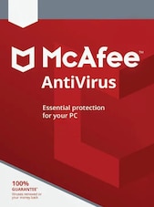McAfee AntiVirus - Essential PC, Android, Mac, iOS 15 Months McAfee Klíč GLOBÁLNÍ