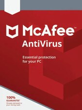 McAfee AntiVirus - PC 1 anno McAfee Chiave GLOBALE
