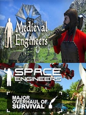 Medieval Engineers and Space Engineers PC Steam Key GLOBAL