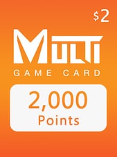 MGC -Multi Game Cards 2000 points - 2 USD MultiGameCard Key GLOBAL