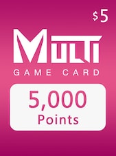 MGC -Multi Game Cards 5000 points - 5 USD MultiGameCard Key GLOBAL