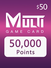 MGC -Multi Game Cards 50000 points - 50 USD MultiGameCard Key GLOBAL