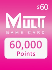 MGC -Multi Game Cards 60000 points - 60 USD MultiGameCard Key GLOBAL