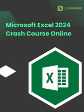 Microsoft Excel 2024 Crash Course Online - LearnDrive Key - GLOBAL LearnDrive Klíč GLOBÁLNÍ