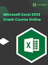 Microsoft Excel 2024 Crash Course Online LearnDrive Key GLOBAL